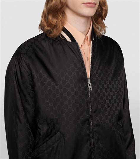 gucci reversible bomber jacket|gucci bomber jacket price.